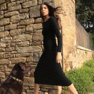 Zara Women's Black Dress